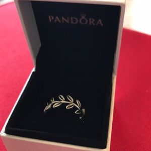 Pandora laurel wreath ring